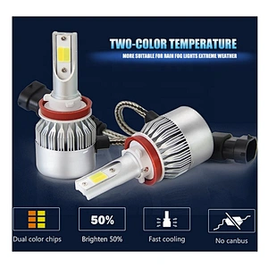 High Power High Low beam 12V 24V Mini H13 9005 9006 LED Headlight bulbs CSP COB S2 H11 Auto H7 H4 Car Led Headlight