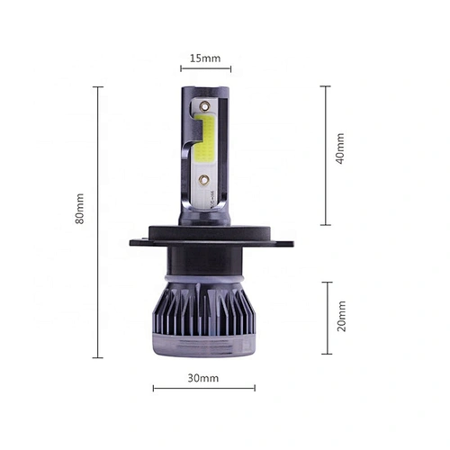 2021 high power super bright h4 led Automotive h7 8000lm led headlight