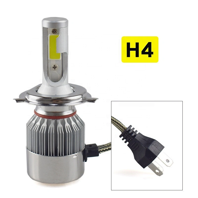 Super Bright High Low Beam 16000LM 72w H3 H1 H11 880 9005 9006 H13 Car Led Headlight Bulb H4 H7 Led Auto H4 H7 C6 Led Headlight