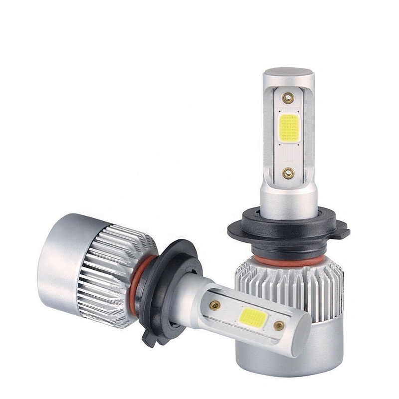 12v led auto bulbs 72w led headlight for auto S2 car led headlight h7 for auto