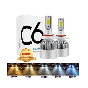 Cheap High Quality 6000LM 12V C6 Led Car  Light H4 H13 9004 9007 Auto Light