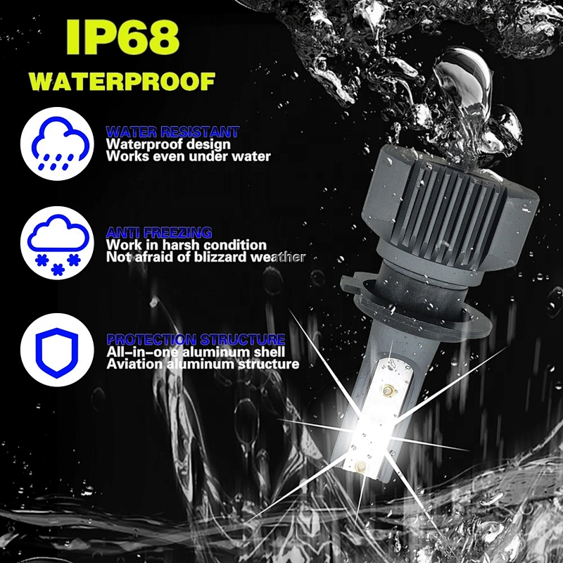 Factory supply OEM price super bright h7 led head light lamp h4 h11 9005 led headlight bulb