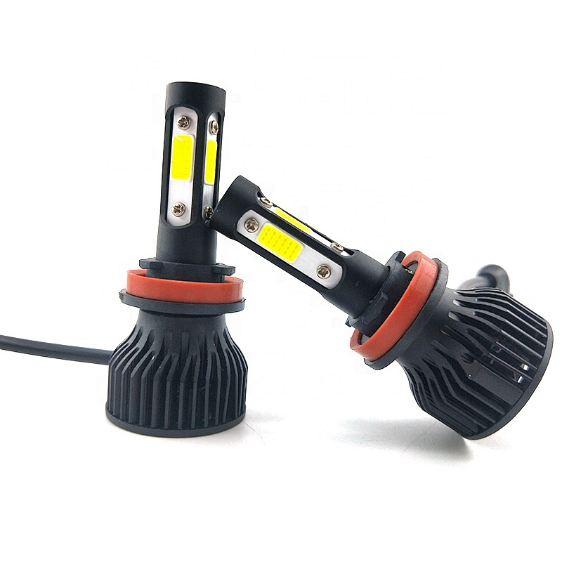 4 sides led light conversion kit low beam headlight bulb h7  led h11 bulb wholesale auto led headlight