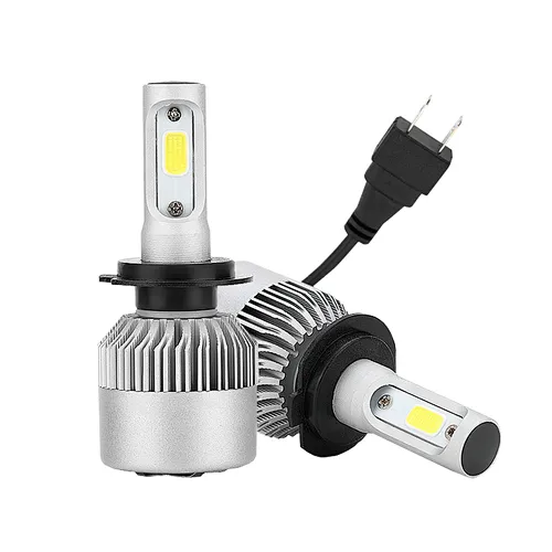 LUMEN S2 COB chips 3030 72W 8000lm 6500K led headlight For H1 H3 H7 H4 led headlight S2 led headlight bulb