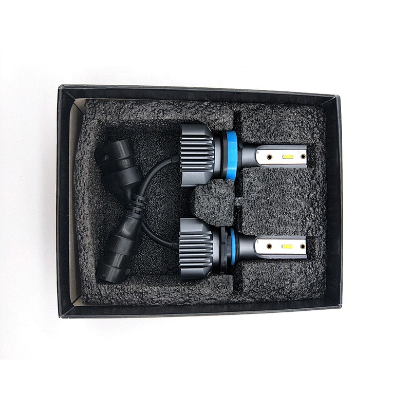 Factory Price S1 COB LED Car Headlight 30W 8000LM Auto Headlamp Bulb H1 H3 H4 H7 H11 880 9005 9006 9007