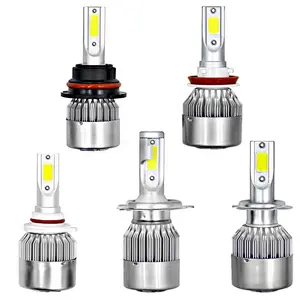 High power 10000lm led car head lights C6 9006 9005 H1 H3 H7 H11 880 9-30V bulbs brightest car lights for all cars