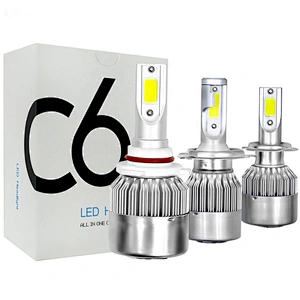 High Power High Lumen C6 h4 led vehicles bulb  H4 H13 9004 9007 9005 9006 9012 880 5202