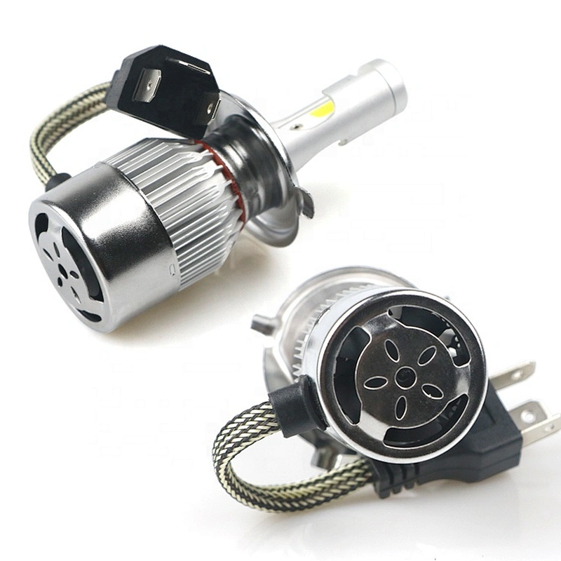 IP68 led c6 headlight H1 H3 H11 H13 9006 9007 H4 H7 2020 brightest cob led h4