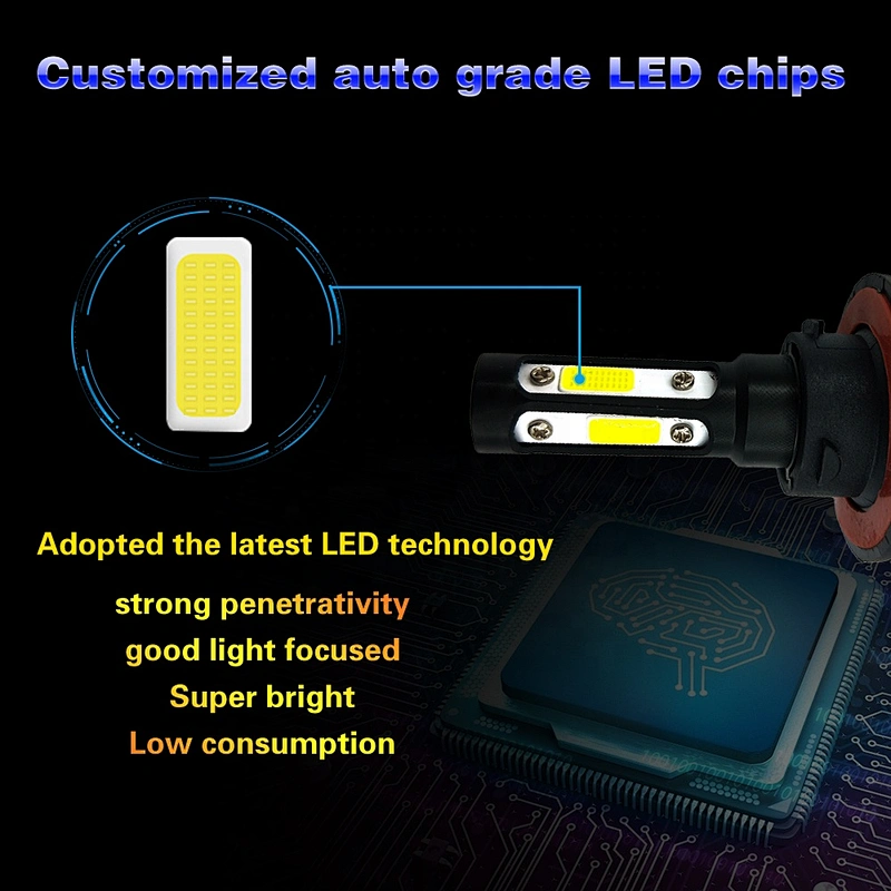 Led headlight fog lights h7 led car headlight bulbs 12000 lumens v7 h4 truck led headlights