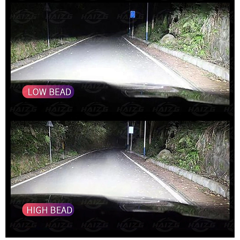 C6 led headlight bulb car h4 h7 36w led headlight IP68 led lights for cars exterior