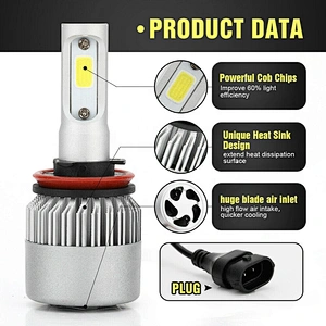 Mini led light drl headlight h4 led lights headlight
