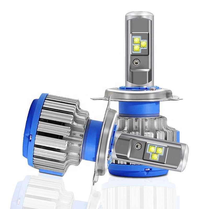 2018 New design Turbo T1 LED Canbus H7 H4 LED Headlight Bulbs for All Car