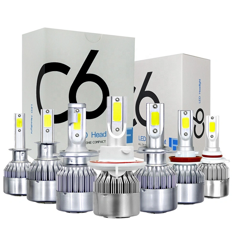 Super Bright All in one C6 h4 led headlight  bulb  H4 H13 9004 9007 9005 9006 9012 880 5202