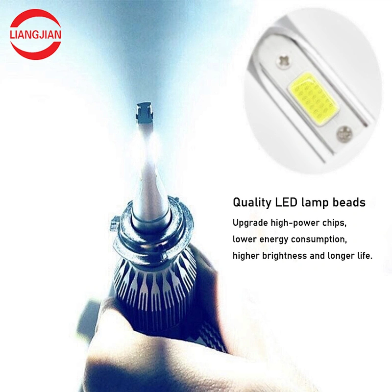 super bright cob led headlight h11 9005 9006 led headlight bulbs H4
