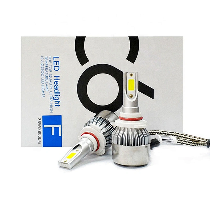 Auto led headlight light of 9005 c6 h7 led headlight 36w 880 led headlight