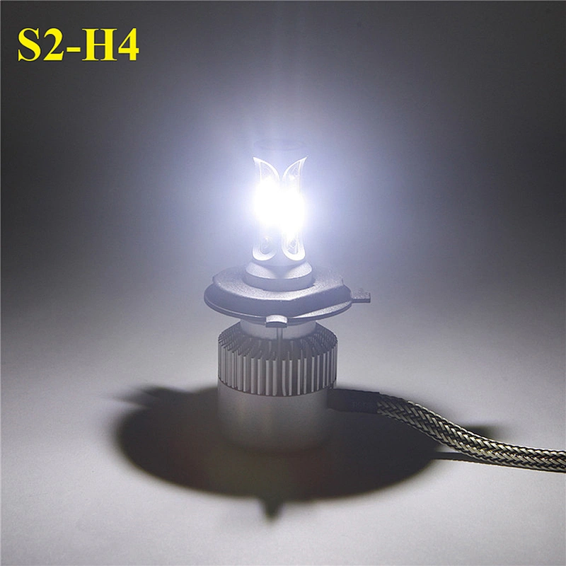 Super Bright Auto lighting system led headlights bulb S2 Auto H1 H3 H7