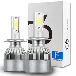 C6 8000k led light led bulb for auto h7  car led headlight 9005