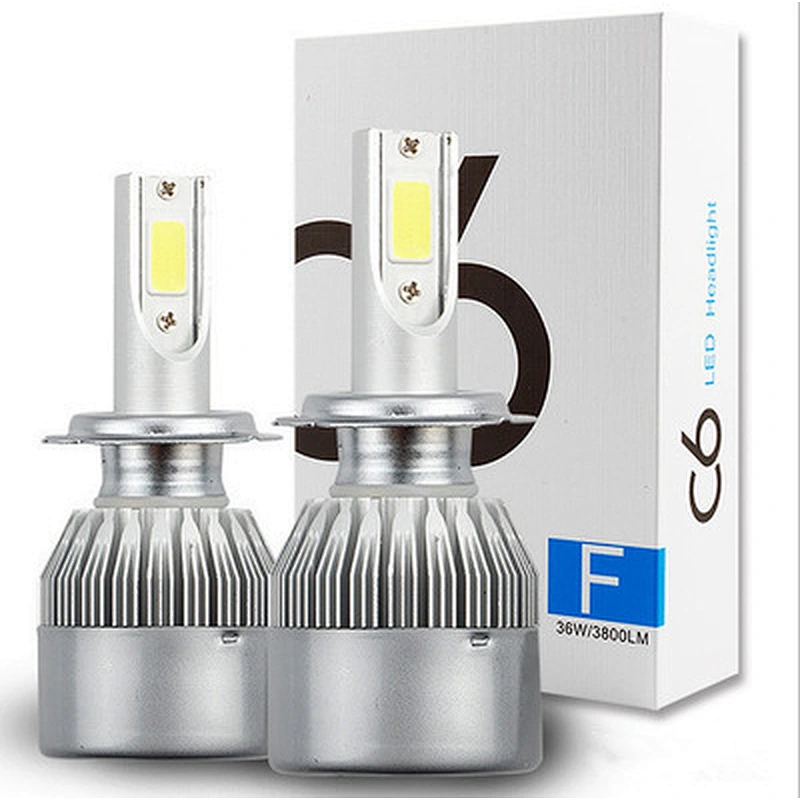 C6 8000k led light led bulb for auto h7  car led headlight 9005