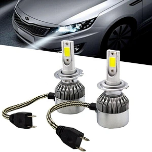 H4 led car headlight H13 9004 9007 C6 cob h4 36W 10000LM led headlight bulbs