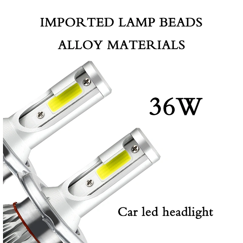 Factory direct sales LED Lights 9004 9007 Waterproof Lamp H1 H3 H11 9005 9006 H7 C6 H4 Car Led Headlight