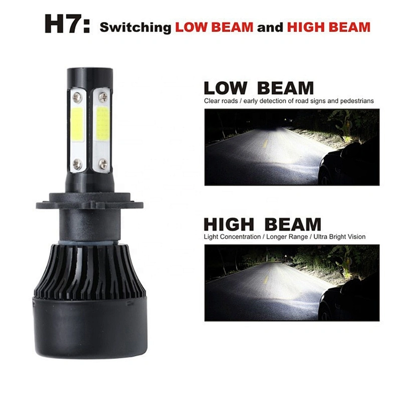 Good Quality X7 Cob Chip 48w 10000lm H1/h7/h4/9006/9005 6000k Led Headlamp Car Led Headlight Bulbs