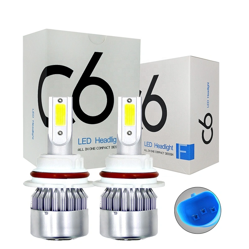 Competitive Price Wholesale C6  led Auto headlamp  bulb  H1 H3 H4 H7 H13 9005 9006