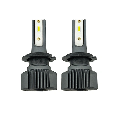 auto led lamps bulbs car headlight manufacture super brightness cheap fanless H7 led headlight lamps bulbs