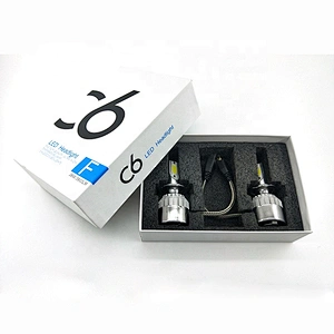 Auto lighting system C6 h7 led 36W 6500K high low fog beam COB motorcycle  led light