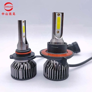 V6 H1 H3 H4 H7 9005 9006 led headlight bulb 72w 6500k car V6 led headlight