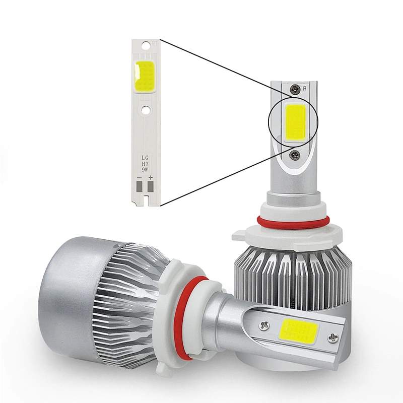 36W 9-30V Fast Heat Dissipation Auto lighting system C6 led headlight H4 H1 H3 H7