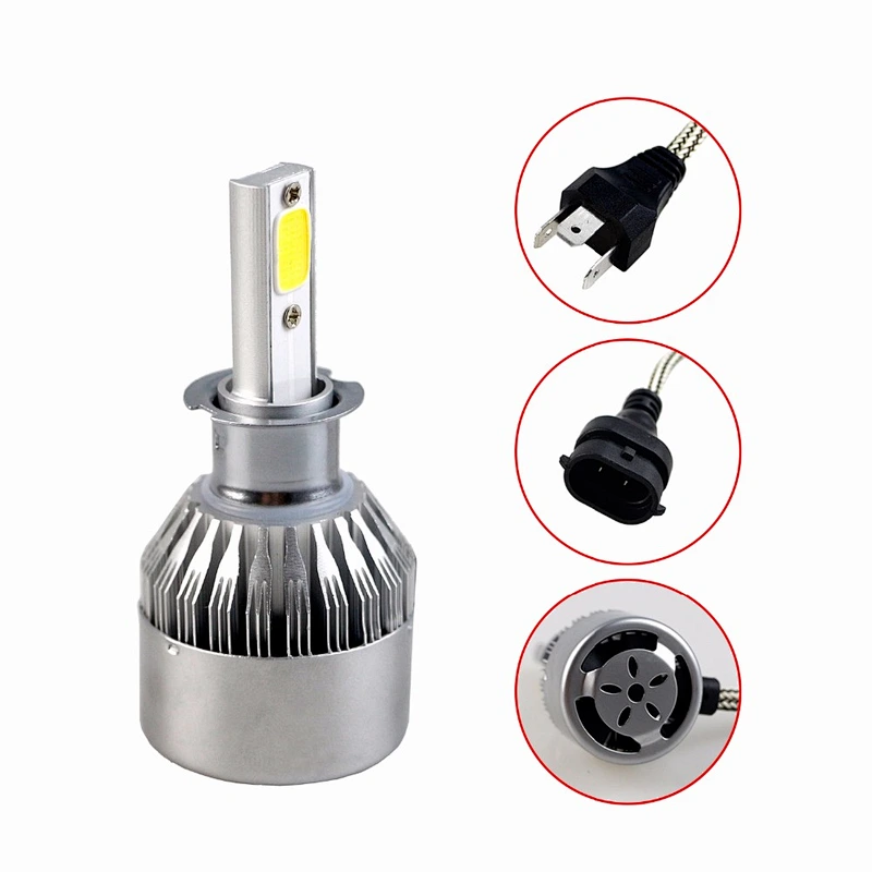 Auto lighting bulbs h1 h3 h7 h11 9005 9006 880 h4 h13 9004 9007 led headlight