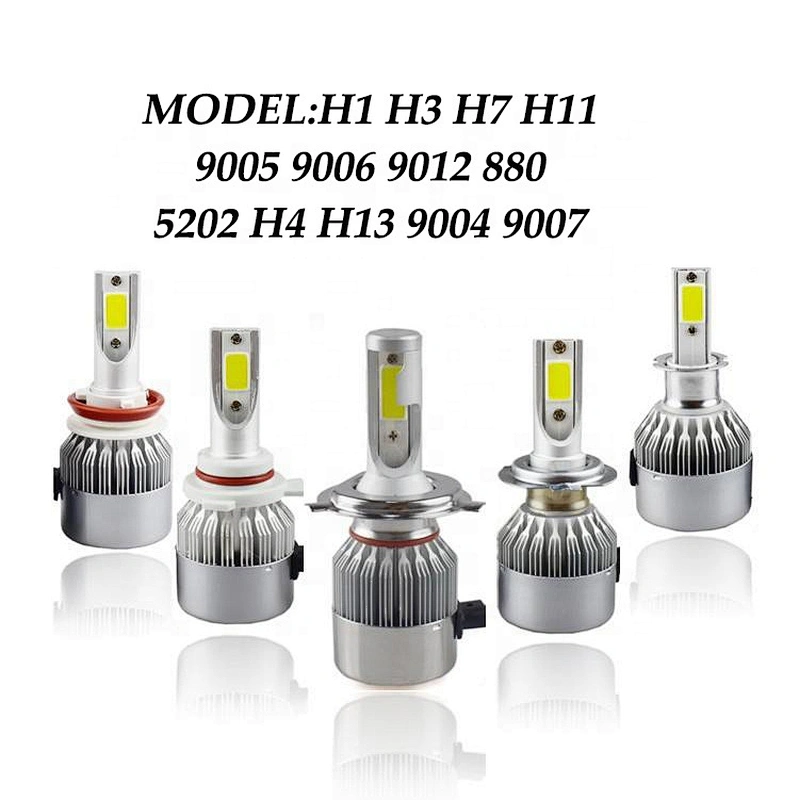 C6 car led bulb h7 headlight 6000K led light car light
