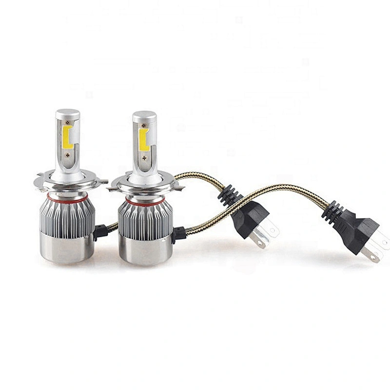 C6 11000 lumen H4 LED Headlight Bulbs H7 Car LED Headlight