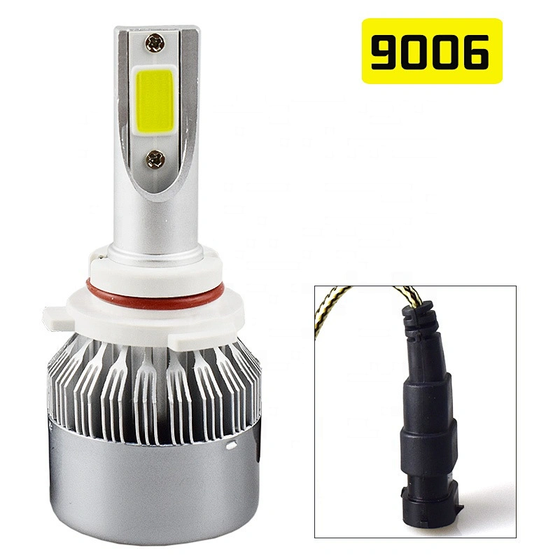High Quality C6 H1 Car LED Headlight 6500k 6000lm 36w h7 led light in Auto lighting System