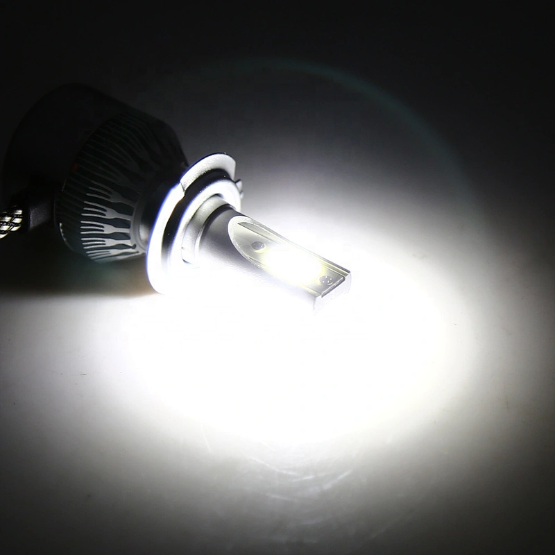 Super Bright High Low Beam 16000LM 72w H3 H1 H11 880 9005 9006 H13 Car Led Headlight Bulb H4 H7 Led Auto H4 H7 C6 Led Headlight