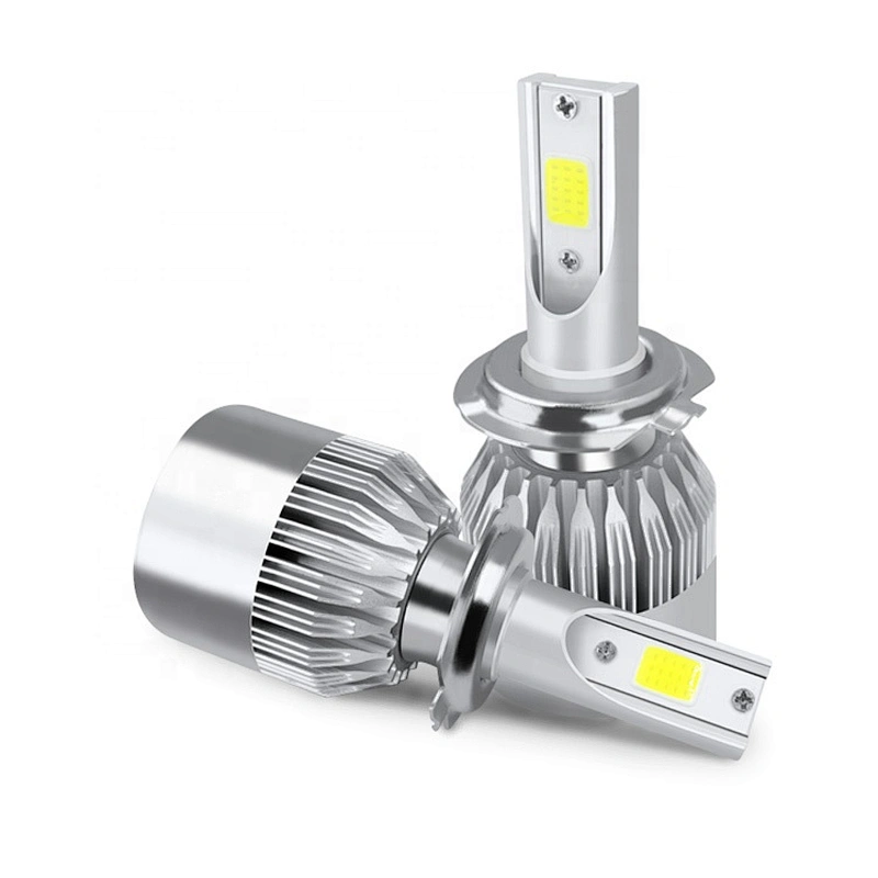 Auto lighting system led bulb car 36W 12000lm C6 H3 h4 h11 9005 9006 led headlight for universal car