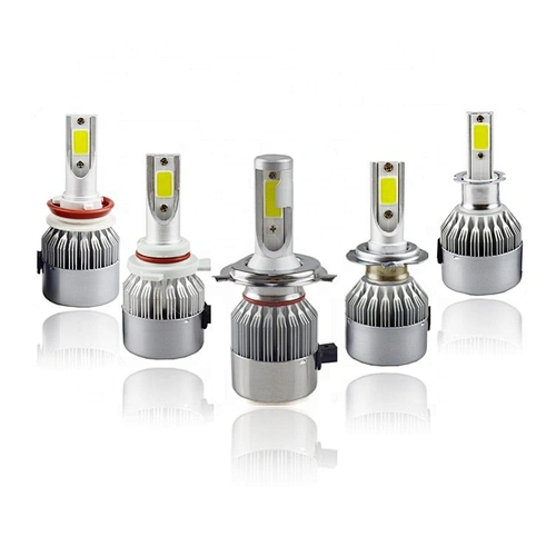 H4 led headlight bulbs  9004 9007 H13 COB Auto DRL fog lamps C6 LED headlights