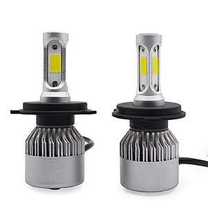 S2 auto lighting system 9006 led COB LED Headlight 48W 8000LM led bulb headlamp foglamp H1 H4 H7 H11 LED lighting