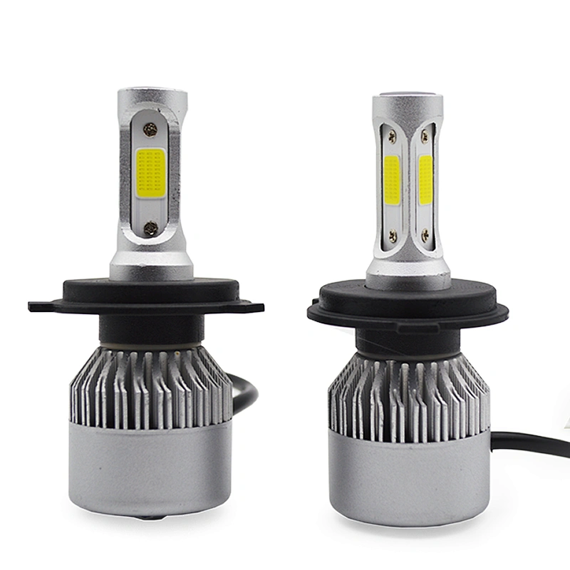 S2 auto lighting system 9006 led COB LED Headlight 48W 8000LM led bulb headlamp foglamp H1 H4 H7 H11 LED lighting