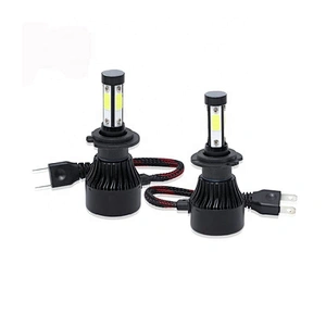 360 Degree super bright car bulbs h7 h4 fanless car h11 led headlight