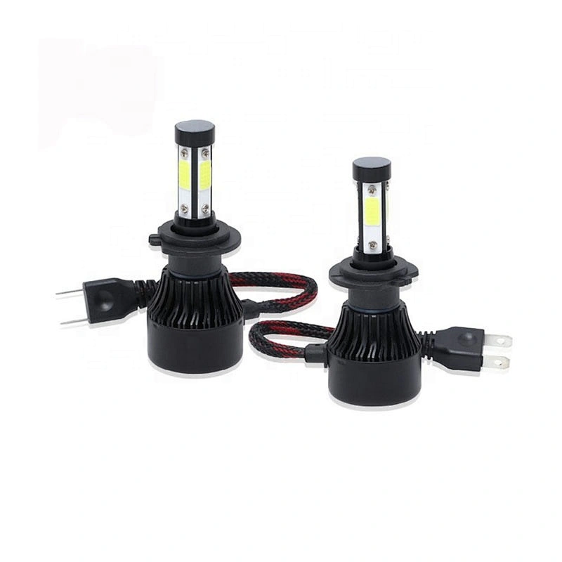 360 Degree super bright car bulbs h7 h4 fanless car h11 led headlight