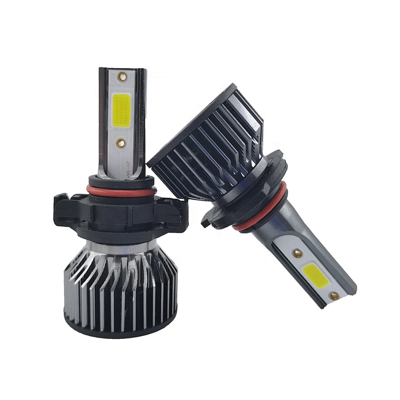 Super bright 6500k led h4 headlight bulb socket V6 h3 car led bulb