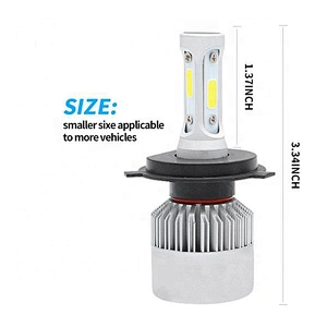 China factory supplied top quality waterproof  Universal Light Lamp Car Led Headlight  Auto Lighting  Body Bulb Kit For Car S2