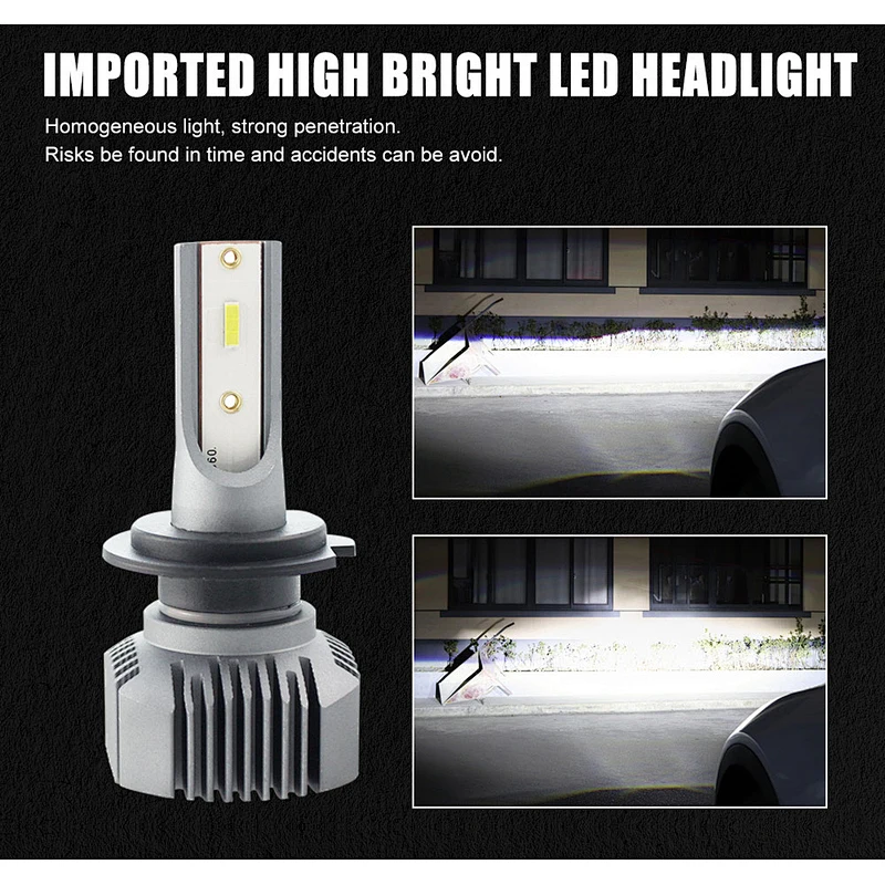 36w 1800lm 6000k moto led headlight motorbike led lamps