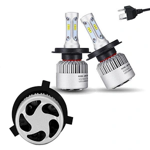 S2 car led headlight bulbs H1 H3 H7 9005 9006 H13 H4 16000lm COB Auto fog led light cars