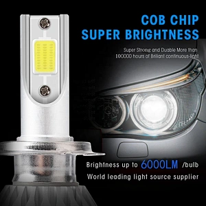 Super Bright C6 h4 10000LM 48w H1 H3 H7 H11 Headlight Bulb H4 Auto Electrical System Led Headlight