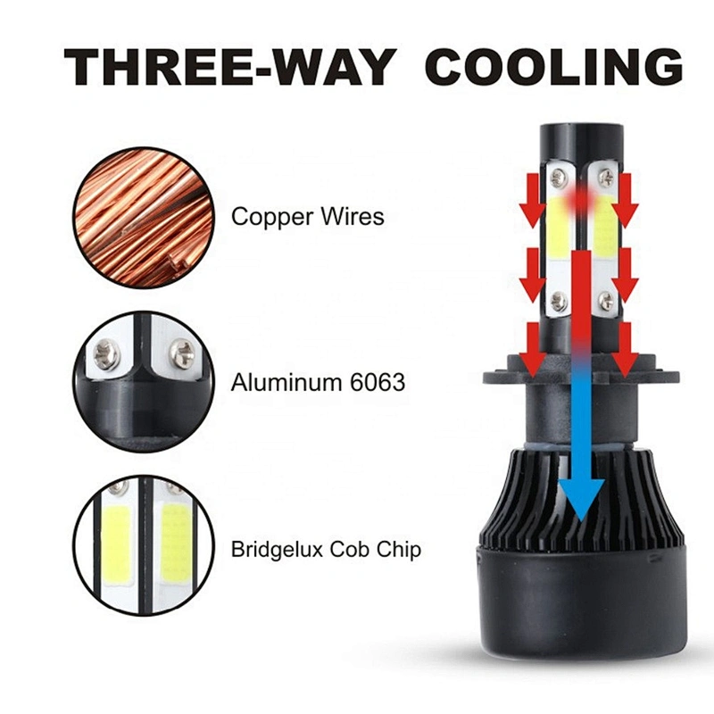 laser automotive light 6500k car h4 10000lm led bulbs h1 h3 h7 all in one h4 car led headlight