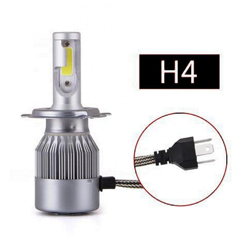 Car led accessories C6 h4 bulb kit LED Headlight H1 H3 9005 9006 LED Headlight