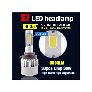 high quality LED Headlight Kit H7 H11 H1 6000K white h4 led headlight s2 Car Light Bulb Lamp