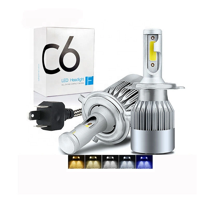 High Power High Low beam 12V 24V Mini H13 9005 9006 LED Headlight bulbs CSP COB S2 H11 Auto H7 H4 Car Led Headlight